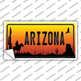 Cowboy Arizona Scenic Novelty Sticker Decal Small