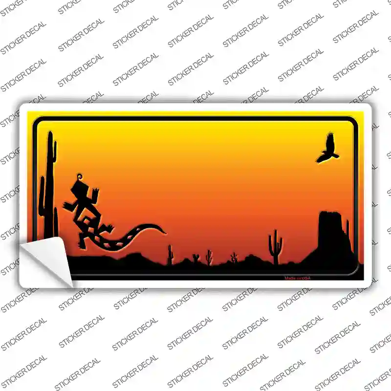 Lizard Blank Scenic Novelty Sticker Decal Small