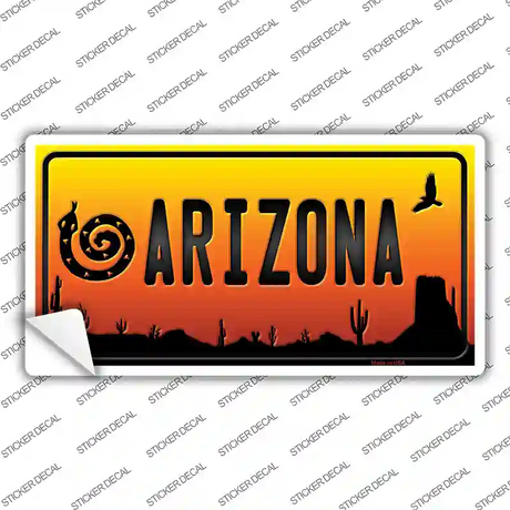 Snake Arizona Scenic Novelty Sticker Decal Small