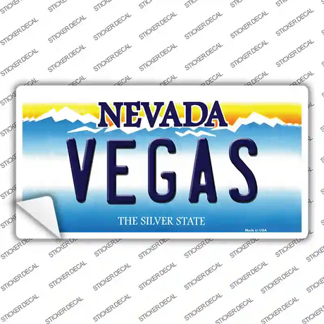 Vegas Nevada Novelty Sticker Decal Small