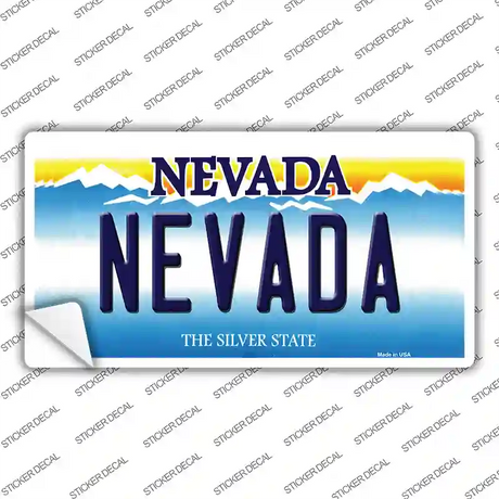 Nevada  Novelty Sticker Decal Small