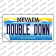 Double Down Nevada Novelty Sticker Decal Small