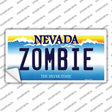 Zombie Nevada Novelty Sticker Decal Small