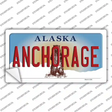 Anchorage Alaska State Novelty Sticker Decal Small