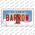 Barrow Alaska State Novelty Sticker Decal Small