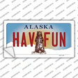 Hav Fun Alaska State Novelty Sticker Decal Small