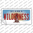 Wilderness Alaska State Novelty Sticker Decal Small