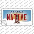 Native Alaska State Novelty Sticker Decal Small