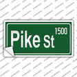 Pike St 1500 Novelty Sticker Decal Small