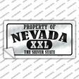 Property Of Nevada Novelty Sticker Decal Small