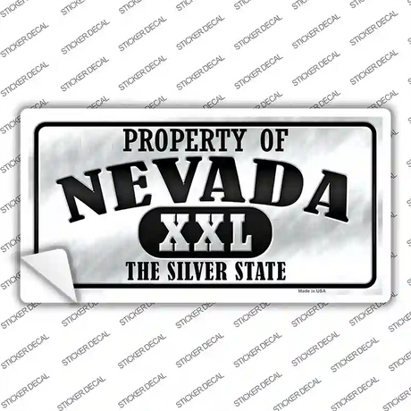 Property Of Nevada Novelty Sticker Decal Small