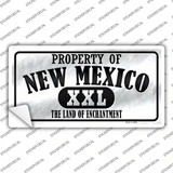 Property Of New Mexico Novelty Sticker Decal Small