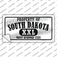 Property Of South Dakota Novelty Sticker Decal Small