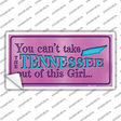 Tennessee Outta This Girl Novelty Sticker Decal Small