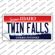 Twin Falls Idaho Novelty Sticker Decal Small