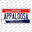 Appaloosa Idaho Novelty Sticker Decal Small