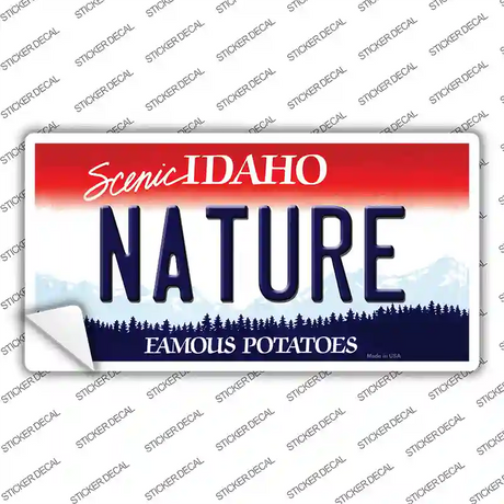 Nature Idaho Novelty Sticker Decal Small