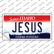 Jesus Idaho Novelty Sticker Decal Small