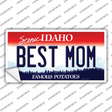 Best Mom Idaho Novelty Sticker Decal Small