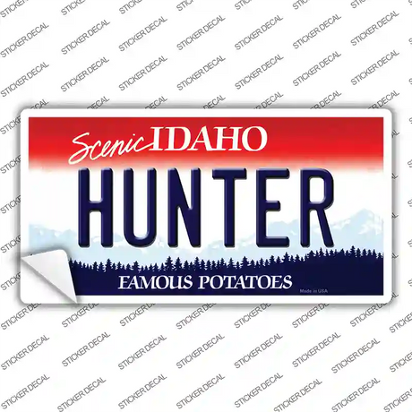 Hunter Idaho Novelty Sticker Decal Small