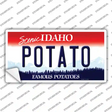 Potato Idaho Novelty Sticker Decal Small