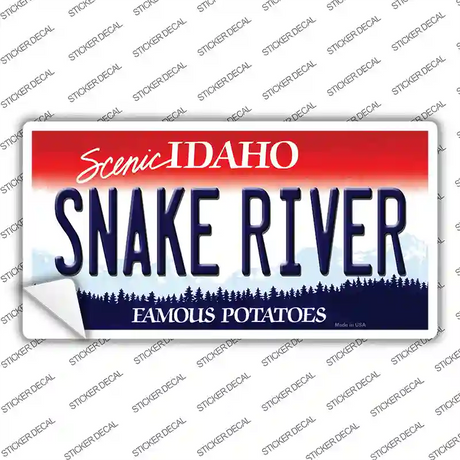 Snake River Idaho Novelty Sticker Decal Small