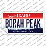 Borah Peak Idaho Novelty Sticker Decal Small