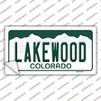 Lakewood Colorado Novelty Sticker Decal Small