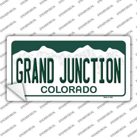 Grand Junction Colorado Novelty Sticker Decal Small