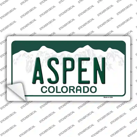 Aspen Colorado Novelty Sticker Decal Small