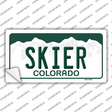 Skier Colorado Novelty Sticker Decal Small