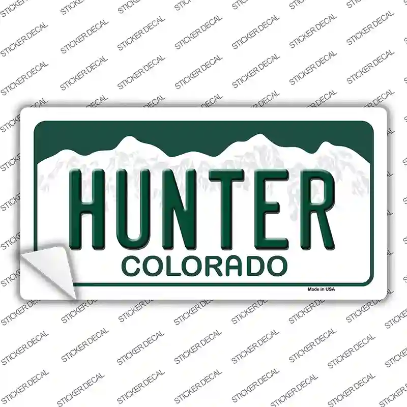 Hunter Colorado Novelty Sticker Decal Small