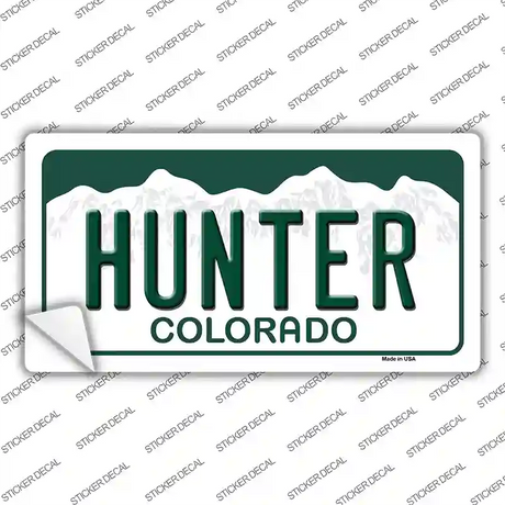 Hunter Colorado Novelty Sticker Decal Small