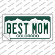 Best Mom Colorado Novelty Sticker Decal Small