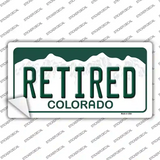 Retired Colorado Novelty Sticker Decal Small