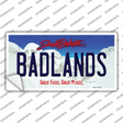 Badlands South Dakota Novelty Sticker Decal Small