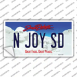 N Joy SD South Dakota Novelty Sticker Decal Small