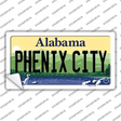 Phenix City Alabama Novelty Sticker Decal Small