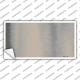 Tan Metallic Solid Novelty Sticker Decal