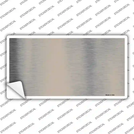 Tan Metallic Solid Novelty Sticker Decal