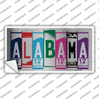 Alabama Art Novelty Sticker Decal Small