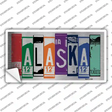 Alaska Art Novelty Sticker Decal Small