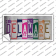 Delaware Art Novelty Sticker Decal Small