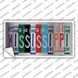 Mississippi Art Novelty Sticker Decal Small