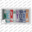 New York Art Novelty Sticker Decal Small