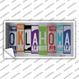 Oklahoma Art Novelty Sticker Decal Small