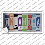 Oklahoma Art Novelty Sticker Decal Small