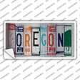 Oregon Art Novelty Sticker Decal Small