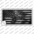 Indiana Carbon Fiber Novelty Sticker Decal Small