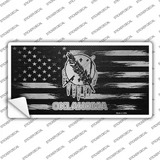 Oklahoma Carbon Fiber Novelty Sticker Decal Small